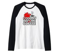 ER Nurse Code 99 Before Coffee Medical Humor Manche Raglan