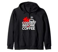 ER Nurse Code 99 Before Coffee Medical Humor Sweat à Capuche