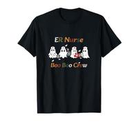 ER Nurse Emergency Room Dept Boo Crew T-Shirt Assorti pour Halloween T-Shirt