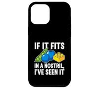 ER Nurse Humor If It Fits in A Nostril Coque pour iPhone 12 Pro Max