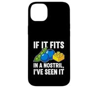 ER Nurse Humor If It Fits in A Nostril Coque pour iPhone 14 Plus