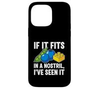 ER Nurse Humor If It Fits in A Nostril Coque pour iPhone 14 Pro Max