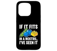 ER Nurse Humor If It Fits in A Nostril Coque pour iPhone 15 Pro