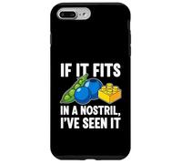 ER Nurse Humor If It Fits in A Nostril Coque pour iPhone 7 Plus/8 Plus