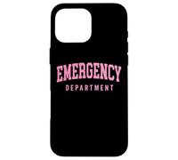 ER Nurses Emergency Department Nurses ER Doctor Retro Pink Coque pour iPhone 16 Pro Max