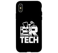 ER Tech Medical Urgence Room Life Coque pour iPhone X/XS