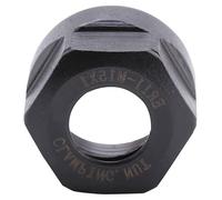 ER11 Écrou de serrage noir ER11 pour montage naval pour électriciens pour appareils de communication pour ingénieurs (noir, M15*1 ER11A)