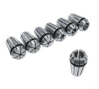 ER11 Ensemble de mandrins de serrage pour tour de fraisage CNC et machines de gravure en acier à ressort trempé et design auto-libérateur (5 mm)