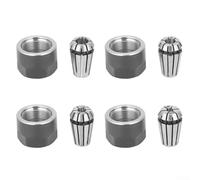 ER11 Mandrin de serrage avec écrou pour fraisage CNC (6 mm) | Fraisage CNC, gravure, perçage, construction en acier à ressort, serrage élevé