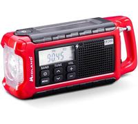 Er200 C1469, Radio Portable Multifonctionnelle À Vent, Batterie D'Urgence 2200Mah Et Torche Led, Solaire, Manivelle Et Radio Am/Fm Usb, Batteries Rechargeables Et Câble Usb[L818]