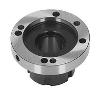 ER32 Collet Chuck 80mm Diameter | 0.005mm High Accuracy for CNC Milling Machine/Lathe/Engraving Machine | Carbon Steel Construction with 7 Mounting Holes
