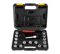 ER32 Lot de 15 pinces de serrage MT3 M12 avec précision de 0,02 mm, cône morse 1-20 mm pour fraisage CNC, tour de gravure, jeu de pinces de serrage dans un coffret