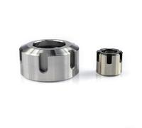 ER8ER40 pour écrous de serrage CNC pour tour et fraisage, construction en alliage d'acier pour une performance améliorée (ER25 UM)