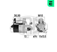 ERA Démarreur Starter 1kW Pour Mazda MX-5 II 220920A