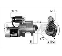 ERA Démarreur Starter 2,2kW Pour Nissan Pick-up Navara 220522A