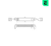 ERA Ladeluftkühler LLK Pour VW Sharan 1.9 TDI 1.8 T 20V Ford Galaxy 7M8 7M9