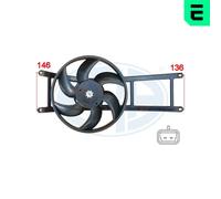 ERA Ventilateur De Refroidissement Du Moteur Pour Fiat Panda 352071