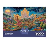Érable d'hiver Puzzle 1000 PiècesPays des Rêves pour Couples Papier Recyclé Facile À Assembler pour Cadeaux Corporatifs sans Défaut 38x26cm/1000pcs