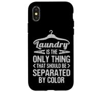 Eracism Laundry Only Thing Separated by Color End Racism Coque pour iPhone X/XS