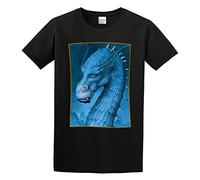 Eragon Christopher Paolini Book Saga Inspired Dragons T Shirt Men's Male Black XL