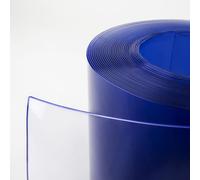 EraGreen Lamelles en PVC - 30 cm de large x 3 mm d'épaisseur - Vendu au mètre - Rideau industriel - Bandes en PVC - Transparent