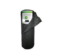 EraGreen Premium Tissu de drainage 20m x 1m - Tissu de séparation 150 g/m² perméable à l'eau - Tissu filtrant, tissu de séparation pour jardinières surélevées et pots de fleurs - noir