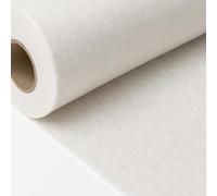 EraGreen Premium Tissu de drainage 2m x 30m - Tissu de séparation 200 g/m² imperméable à l'eau - Tissu filtrant, tissu de séparation pour jardinières surélevées et pots de fleurs - blanc