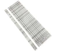 ERAKAFZTTK Bande de rétroéclairage LED 6LED, Compatible Fit for Haier LE55Q6590U LE55Q6500U LED55D06B LED55D06A-ZC15AG-04 30355006205 30355006206(Kit 12pcs for 1 TV)