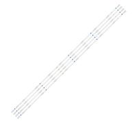 ERAKAFZTTK Bande de rétroéclairage LED Compatible Fit for UA50DM2500S9 50LEM-1056/FTS2L ND50KS4300J CC500PV7D K50DLJ10US MS-L2608 V1 JS-D-JP50DM-A101EC