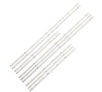 ERAKAFZTTK Bande LED Compatible Fit for Toshiba 65QA4C63DG 65QA5C63DG 65QA7D63DG 65QA5D63DG 65QA4C63DB 65QA5C63DB 65QA7D63DB 65QA5D63DB QLED65UHDS(10pcs Set for 1 TV)