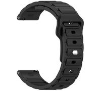 ERAKAFZTTK Bracelet 20 mm 22 mm compatible avec Fit For Polar Grit X X2 Pro Titan/Vantage M2 M Sport en silicone compatible avec Fit For Polar Pacer Pro/Ignite 3 2(Black,22mm)