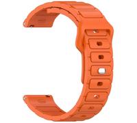 ERAKAFZTTK Bracelet 20 mm 22 mm compatible avec Fit For Polar Grit X X2 Pro Titan/Vantage M2 M Sport en silicone compatible avec Fit For Polar Pacer Pro/Ignite 3 2(Orange,22mm)