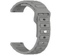 ERAKAFZTTK Bracelet 20 mm 22 mm compatible avec Fit For Polar Grit X X2 Pro Titan/Vantage M2 M Sport en silicone compatible avec Fit For Polar Pacer Pro/Ignite 3 2(Gray,20mm)