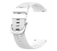ERAKAFZTTK Bracelet 20 mm 22 mm for montre connectée Fit For Zeblaze GTR 3 Pro/2, bracelet en silicone for Zeblaze Btalk 3/3 Plus/2 Lite/Ares 3 Pro/GTS 3 2(White,20mm)