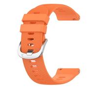ERAKAFZTTK Bracelet 20 mm 22 mm for montre connectée Fit For Zeblaze GTR 3 Pro/2, bracelet en silicone for Zeblaze Btalk 3/3 Plus/2 Lite/Ares 3 Pro/GTS 3 2(Orange,22mm)