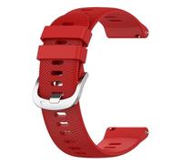 ERAKAFZTTK Bracelet 20 mm 22 mm for montre connectée Fit For Zeblaze GTR 3 Pro/2, bracelet en silicone for Zeblaze Btalk 3/3 Plus/2 Lite/Ares 3 Pro/GTS 3 2(Red,20mm)