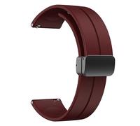 ERAKAFZTTK Bracelet de montre connectée Fit For COLMI C81 C61 C60 C80, en Silicone, 20mm 22mm, Sport, adapté for COLMI P28 Plus/P8 P73 P42/P71 P60 P68/M42(Wine red,22mm)