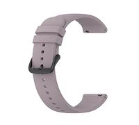 ERAKAFZTTK Bracelet de montre connectée Fit For Haylou Solar Plus RT3 LS16, 20 mm, 22 mm, en silicone, compatible avec Fit For Haylou GST/RT2/RS3 LS04/LS05S/RS4 Plus/LS02(Light purple,22mm)