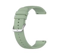 ERAKAFZTTK Bracelet de montre connectée Fit For Haylou Solar Plus RT3 LS16, 20 mm, 22 mm, en silicone, compatible avec Fit For Haylou GST/RT2/RS3 LS04/LS05S/RS4 Plus/LS02(Light green,20mm)