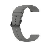 ERAKAFZTTK Bracelet de montre connectée Fit For Haylou Solar Plus RT3 LS16, 20 mm, 22 mm, en silicone, compatible avec Fit For Haylou GST/RT2/RS3 LS04/LS05S/RS4 Plus/LS02(Gray,22mm)