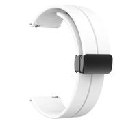 ERAKAFZTTK Bracelet de montre connectée Fit For Mibro C3 C2 en silicone, 20 mm/22 mm, à dégagement rapide, compatible avec Fit For Mibro Lite2/X1/A1/A2/T2(White,20mm)
