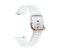 ERAKAFZTTK Bracelet de montre connectée Fit For Zeblaze GTR 3 Pro, 20 mm, 22 mm, en silicone, compatible Fit For Zeblaze Stratos 3 2/Ares 3 Pro/Btalk 2/3 Pro/3 Plus/GTS 3 2(White,20mm)