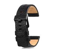 ERAKAFZTTK Bracelet de montre en cuir de vachette lisse et antiallergique Fit For Diesel Chameleon 24 26 27 28 30 Dz4318 7395 7370 7391 7396, étanche(White-Golden-K3,28mm)