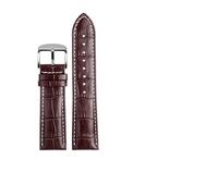 ERAKAFZTTK Bracelet de montre première couche for Casio Mtp1375 1374 1183 1303 1370 Mdv106 Swordfish, bracelet de montre en cuir véritable for homme, 22 mm(Brown white-Steel-K1,20mm)
