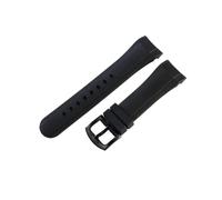 ERAKAFZTTK Bracelet de montre souple et résistant à la transpiration, compatible avec la série Fit For Graham, avec interface incurvée spéciale, 24 mm(Black-Black-K2)