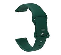 ERAKAFZTTK Bracelet en silicone 20 mm 22 mm compatible Fit For les bracelets sport Fit For Polar Pacer/Ignite 2 3/Unite et Fit For Polar VANTAGE M2 M/Grit X Pro Tian(Dark green,20mm)