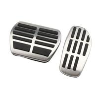 ERAKAFZTTK Pédales de Voiture adaptées Fit for Renault Captur 2016 - 2021, Repose-Frein gaz, Couvercle de pédale, Accessoires(at)