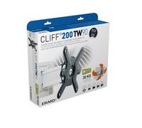 Support TV - ERARD - 200TW90 - Mural Plat Inclinable - Orientable - Pour écrans 19'' à 32''