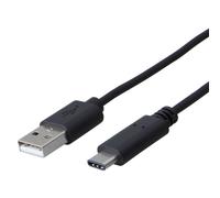 Erard 722441 câble USB USB 2.0 1 m USB C USB A Noir