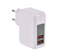 ERARD Chargeur USB sur secteur 230V 5V/3.4A - Smart charge